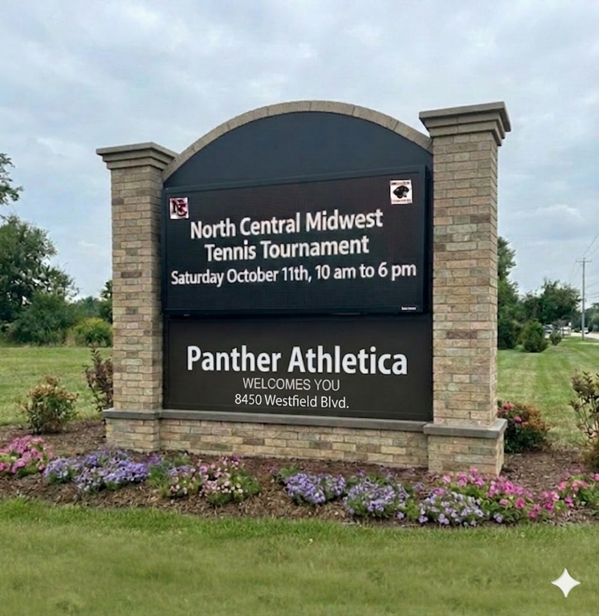 Home 15 Panther Athletica Sign