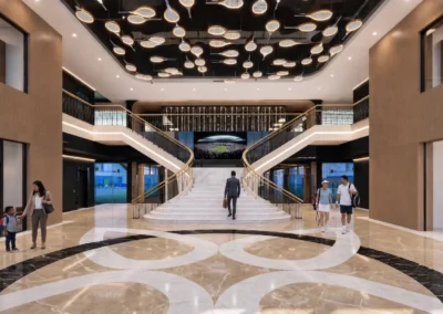 Home 11 Panther Athletica Lobby Rendering