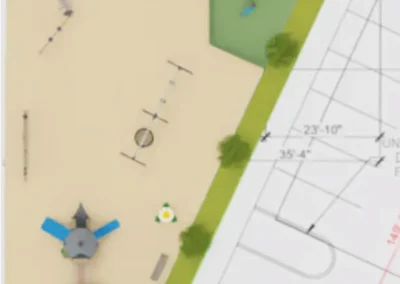 Home 7 Cubhouse Childcare Playground Overhead
