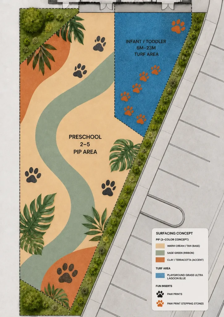 Kompan Playground Surfacing Option