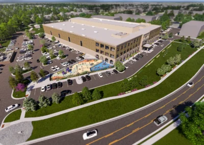 Home 3 Aerial View Rendering