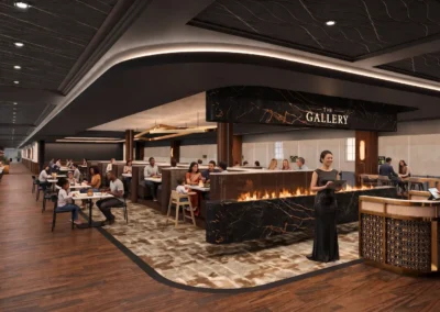 Home 8 Panther Athletica Restaurant Rendering